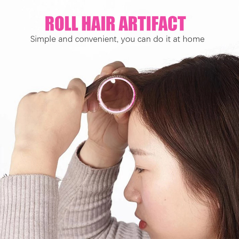 3tk/kott Juuste lokirullid Rullid Bang Roll lokirull plastikust isekleepuvad lokkis juuste aksessuaarid tüdrukute ilu juuksuri kujundamise tööriist