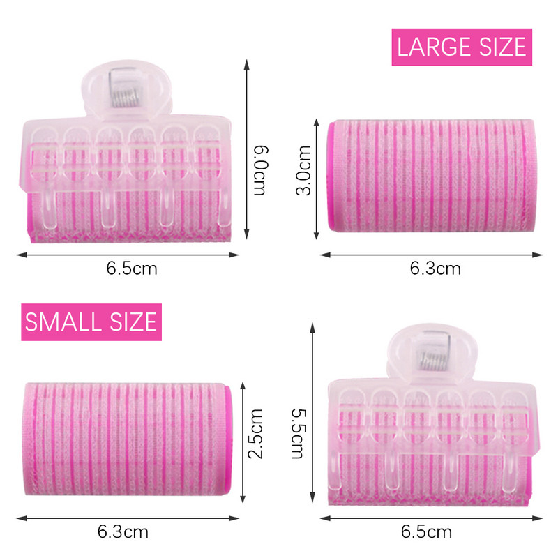 3tk/kott Juuste lokirullid Rullid Bang Roll lokirull plastikust isekleepuvad lokkis juuste aksessuaarid tüdrukute ilu juuksuri kujundamise tööriist