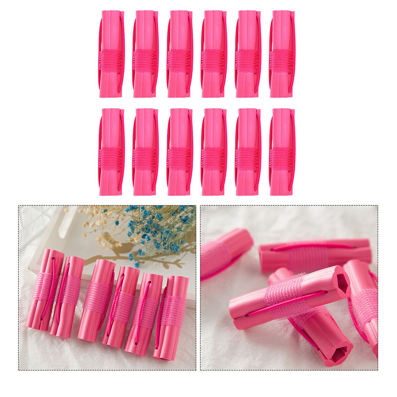 12 tk. lokirullid juuksepael Naiste ilutööriistad lokid lokirullid isehaarduvad lokirullid käsn Miss