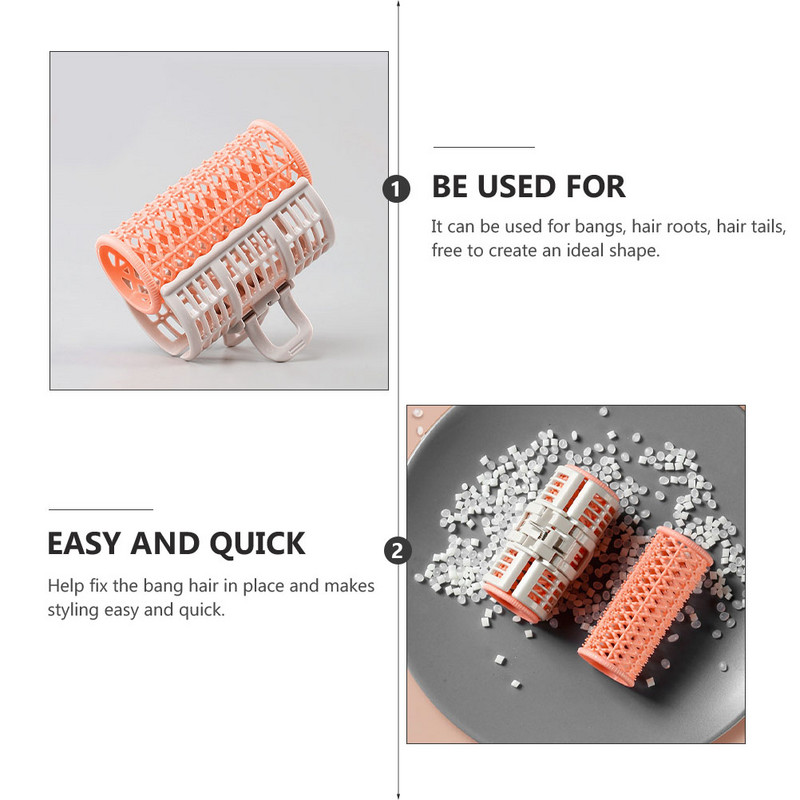 3 tk lokkis juuksed tukk rullid juuksur Naiste klambrid vormimine stiilitööriistad soeng Iseseisev lokirullid