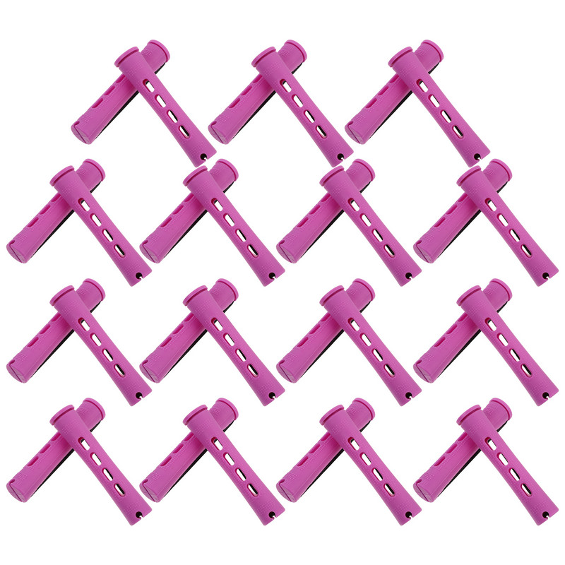 30 vnt American Cold Iron Wave Plaukų suktukai Voleliai Kepurės Kirpyklos Įrankiai Garbanotieji Banguoti