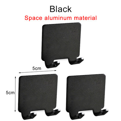 1/2/3 KOM Punch Free Držač brijača za brijanje Muški aparat za brijanje Kuka za pohranu Zidna polica Kupaonski stalak za brijanje Zidni kuhinjski pribor
