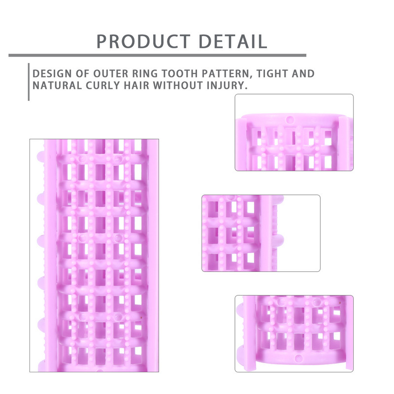 20 tk. Tutt kaasaskantavad juuksekoolutajad lokirullid ilma kuumutusrullideta lokirullid Miss Medium