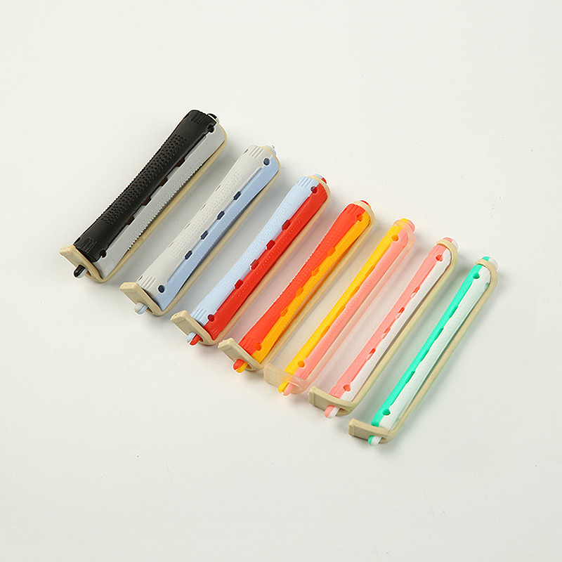 12 vnt. Plaukų ilginimo lazdelės Nešildomi plaukų garbanojimo voleliai Ilgalaikio strypai suktukai Šaltos bangos strypai lankstūs moterims ilgiems trumpiems plaukams