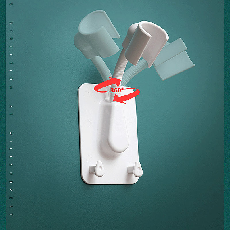 360° reguleeritav dušipea ABS universaalne hoidik käeshoitav seinakinnitus imikork dušikleebise kronstein Vannitoa vidin