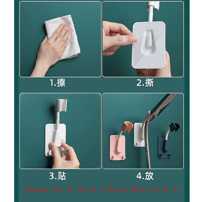 360° reguleeritav dušipea ABS universaalne hoidik käeshoitav seinakinnitus imikork dušikleebise kronstein Vannitoa vidin