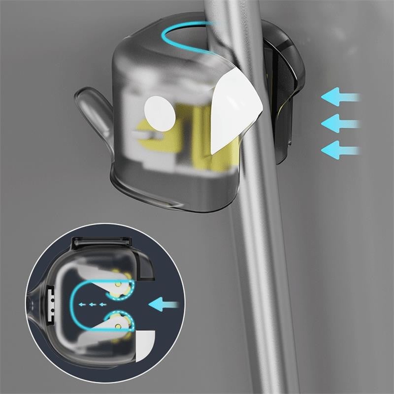 1 vnt. šluostės kabliukas prie sienos tvirtinamas šluotų laikiklio laikiklis vandeniui atsparus šluotos kabykla virtuvės vonios kambarinis šluotos šluotos laikiklis