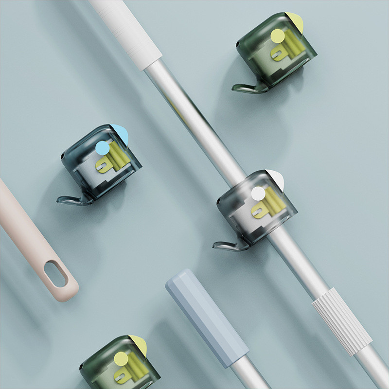 1 vnt. šluostės kabliukas prie sienos tvirtinamas šluotų laikiklio laikiklis vandeniui atsparus šluotos kabykla virtuvės vonios kambarinis šluotos šluotos laikiklis