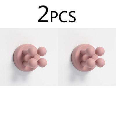 Silikonska kuka bez bušenja za kupaonicu Držač britvica Kuka za pohranu Zidna brijača Polica za brijanje Držači četkica za zube Organizacija