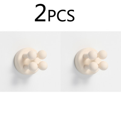 Silikonska kuka bez bušenja za kupaonicu Držač britvica Kuka za pohranu Zidna brijača Polica za brijanje Držači četkica za zube Organizacija