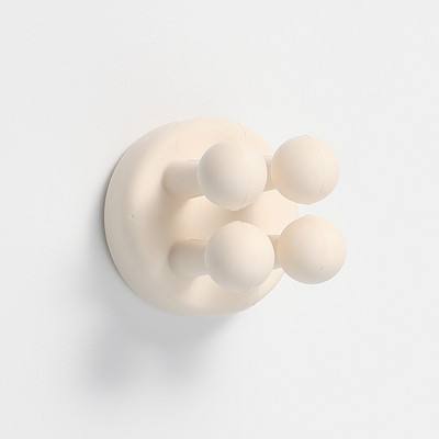 Silikonska kuka bez bušenja za kupaonicu Držač britvica Kuka za pohranu Zidna brijača Polica za brijanje Držači četkica za zube Organizacija