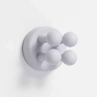 Silikonska kuka bez bušenja za kupaonicu Držač britvica Kuka za pohranu Zidna brijača Polica za brijanje Držači četkica za zube Organizacija