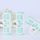 3TK komplekt Väikese suurusega juuksekoolutaja vedruklambriga lokirullid plastikust isetegemise juukserullid lainelised juuksuri juuksuri juuste kujundamise tööriist