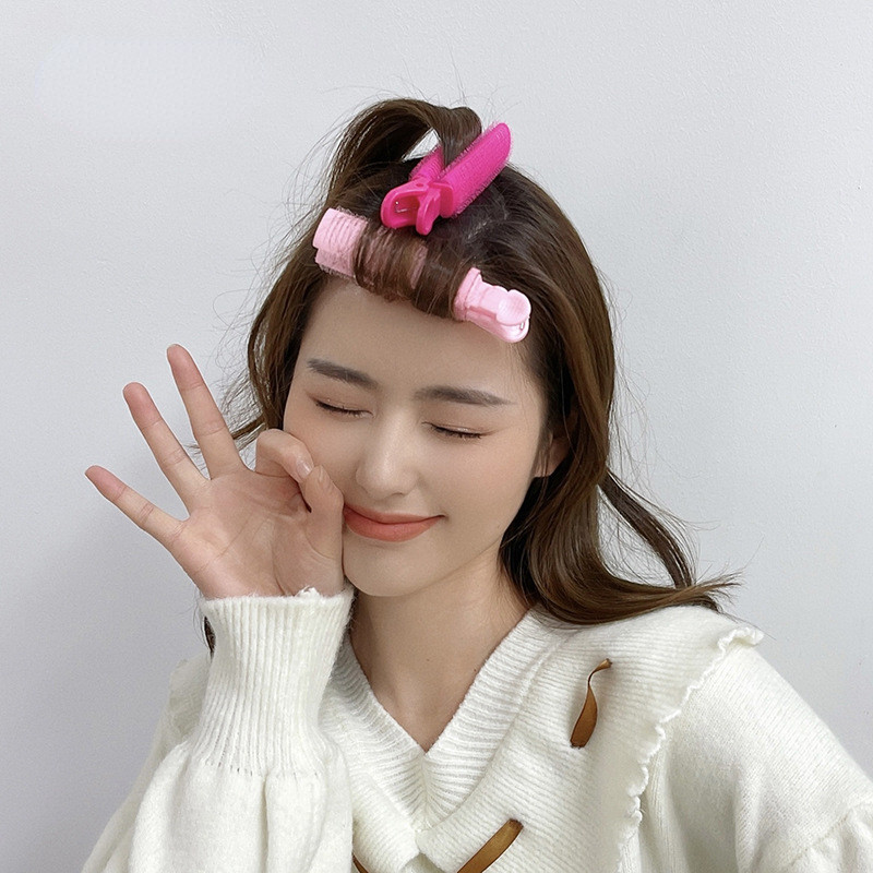 2 бр. Естествена пухкава щипка за коса Маши за коса Спяща през нощта Пухкава щипка за корен на косата за многократна употреба Жени Момичета Преносими инструменти за оформяне