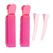 Pūkuotų plaukų segtukai natūralūs pūkuoti plaukų segtukai „pasidaryk pats“ plaukų suktukai ilgiems ir trumpiems plaukams 2 vnt. pūkuoti segtukai ir 2 vnt.