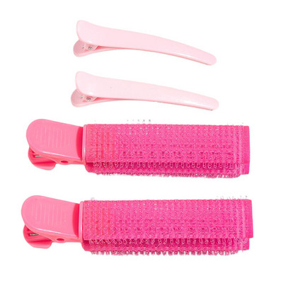 Pūkuotų plaukų segtukai natūralūs pūkuoti plaukų segtukai „pasidaryk pats“ plaukų suktukai ilgiems ir trumpiems plaukams 2 vnt. pūkuoti segtukai ir 2 vnt.