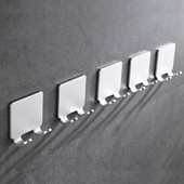 304Nerūdijančio skustuvo plieno laikiklis sieninis vyriškas skutimosi mašinėlės lentyna Vonios skutimosi kabykla sieniniai klijai laikymo kabliukas virtuvės kabykla2 vnt.