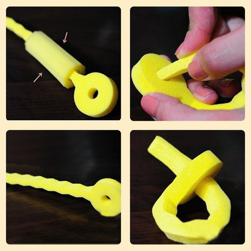 Heatless Curling Rod Peapael Juukserullid Juukserullid Ööune Käsn Curling Iron Curler Elastne Curl DIY juuste kujundamise tööriist