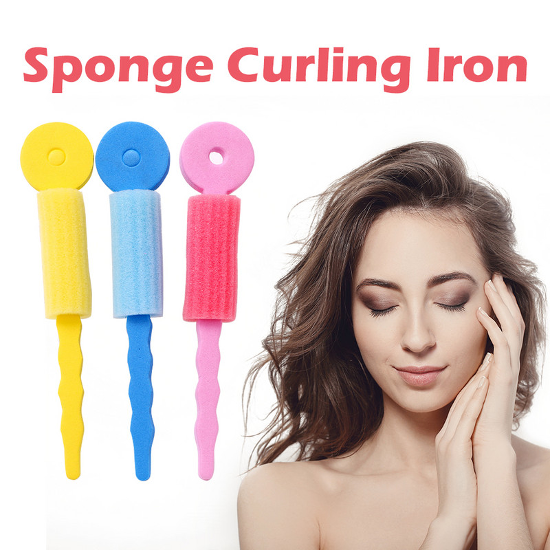 Heatless Curling Rod Peapael Juukserullid Juukserullid Ööune Käsn Curling Iron Curler Elastne Curl DIY juuste kujundamise tööriist