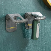 1 vnt. Punch Free skustuvo laikiklis Vyriškas skustuvo laikymo kabliukas Sieninė lentynėlė skutimosi kablys Elektrinis skustuvo stovas lentynos Vonios kambario organizatorius