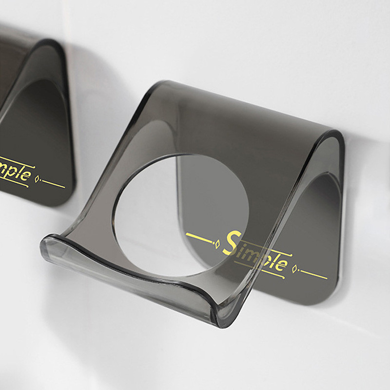 1 vnt. Punch Free skustuvo laikiklis Vyriškas skustuvo laikymo kabliukas Sieninė lentynėlė skutimosi kablys Elektrinis skustuvo stovas lentynos Vonios kambario organizatorius