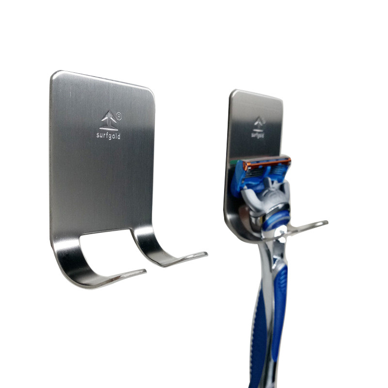 Nerūdijančio plieno skutimosi kablys vyrams skustuvų laikiklis Skustuvo laikiklis Skutimosi stovas Vonios priedas Skustuvo laikymo stovas Viskozinis skutimosi kabliukas