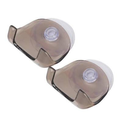 1PC Plastični aparat za brijanje Viseći stalak Prozirna polica za pohranu Kupaonski proizvod Držač britvica Vakum Polica Organizator