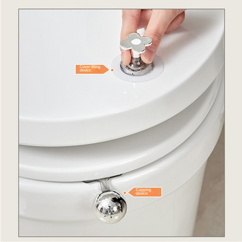 1 τεμ. Πολυτελή ανυψωτικά καθισμάτων τουαλέτας Φορητή συσκευή ανύψωσης τουαλέτας Μπάνιο μη βρώμικο Χέρι ντουλάπα αξεσουάρ μπάνιου