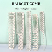 Frizerski profesionalni češalj za šišanje s dvostranim češljem Muški češalj za kosu sa šiljatim repom