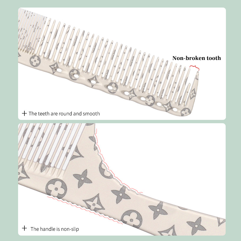 Frizerski profesionalni češalj za šišanje s dvostranim češljem Muški češalj za kosu sa šiljatim repom