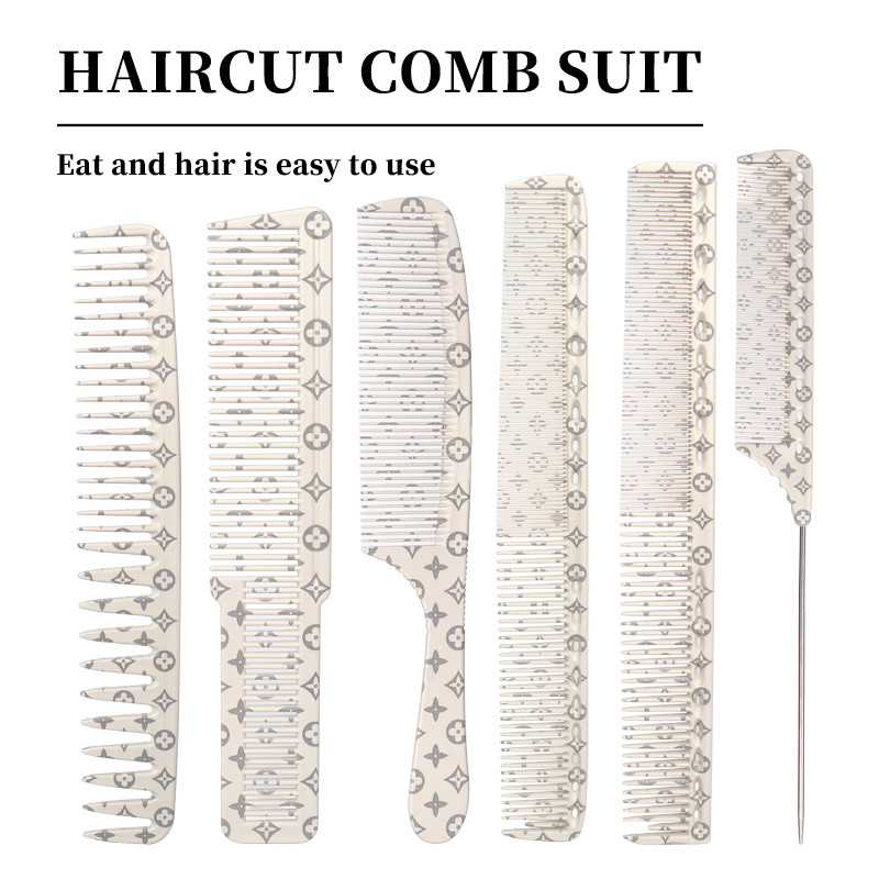 Frizerski profesionalni češalj za šišanje s dvostranim češljem Muški češalj za kosu sa šiljatim repom