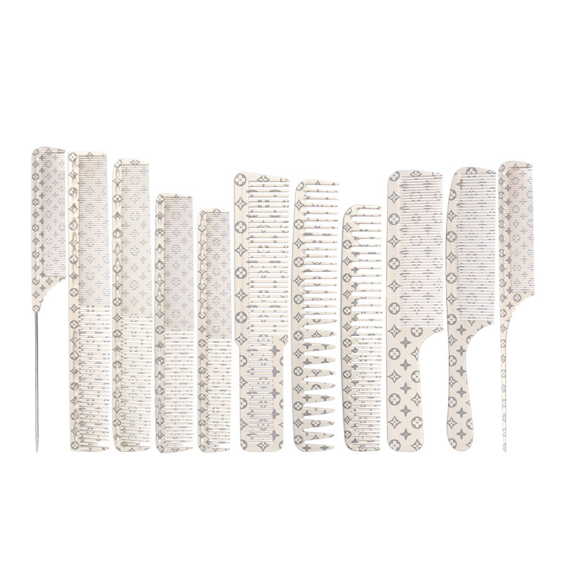 Frizerski profesionalni češalj za šišanje s dvostranim češljem Muški češalj za kosu sa šiljatim repom