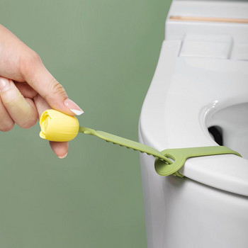 Χειρολαβή καθίσματος Ανυψωτικό καπάκι τουαλέτας Βάση λουτρού Δαχτυλίδι ανύψωσης καθίσματος τουαλέτας Συσκευή ανύψωσης Κάλυμμα ντουλάπας υγιεινής μπάνιου Λαβή ανύψωσης