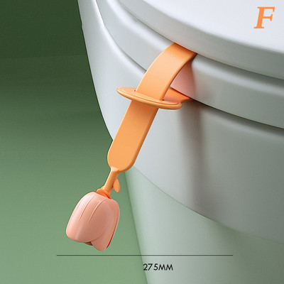 Ridicator capac toaleta din silicon Suport mâner scaun cadă inel scaun toaletă dispozitiv de ridicare baie sanitară capac scaun mâner de ridicare