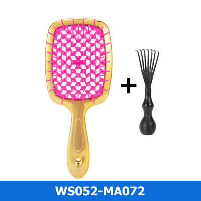 Janeke hajfésűk széles fogakkal légpárnás fésűk női fejbőrre masszírozó hajkefe üreges fésűk női lányok formázó eszköze