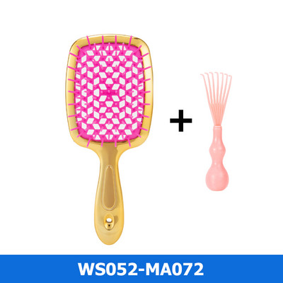 Janeke hajfésűk széles fogakkal légpárnás fésűk női fejbőrre masszírozó hajkefe üreges fésűk női lányok formázó eszköze