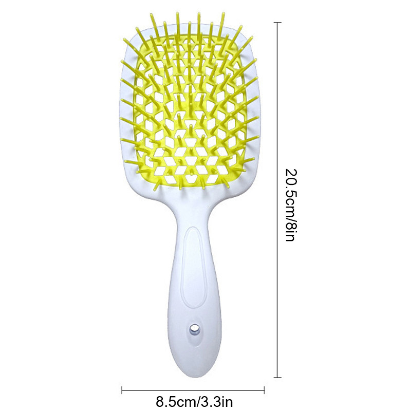 Janeke hajfésűk széles fogakkal légpárnás fésűk női fejbőrre masszírozó hajkefe üreges fésűk női lányok formázó eszköze