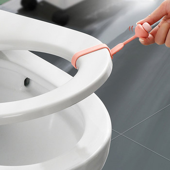 Мултифункционално устройство за повдигане на тоалетна седалка Устройство за повдигане на тоалетна Избягвайте да докосвате капака на тоалетната чиния Дръжка на гърне Повдигач на седалка WC Аксесоари за баня