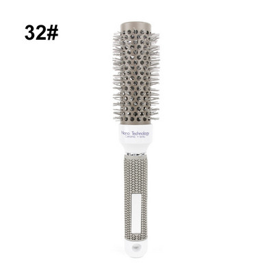 Četka za kosu 6 veličina Nano četka za kosu Okrugli češalj Frizerski salon Sušenje za oblikovanje kose Alati za friziranje Četke za kovrčavu kosu