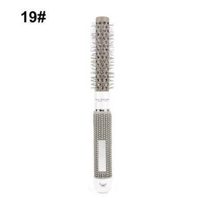 Četka za kosu 6 veličina Nano četka za kosu Okrugli češalj Frizerski salon Sušenje za oblikovanje kose Alati za friziranje Četke za kovrčavu kosu
