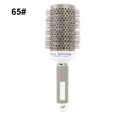 Četka za kosu 6 veličina Nano četka za kosu Okrugli češalj Frizerski salon Sušenje za oblikovanje kose Alati za friziranje Četke za kovrčavu kosu
