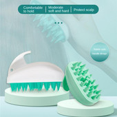 Slatki zec Silikonski šampon Vlasište Kosa Masažer vlasišta Četka za glavu Češalj Četka za pranje kose Četka za tuširanje Kupanje Spa Četka za masažu