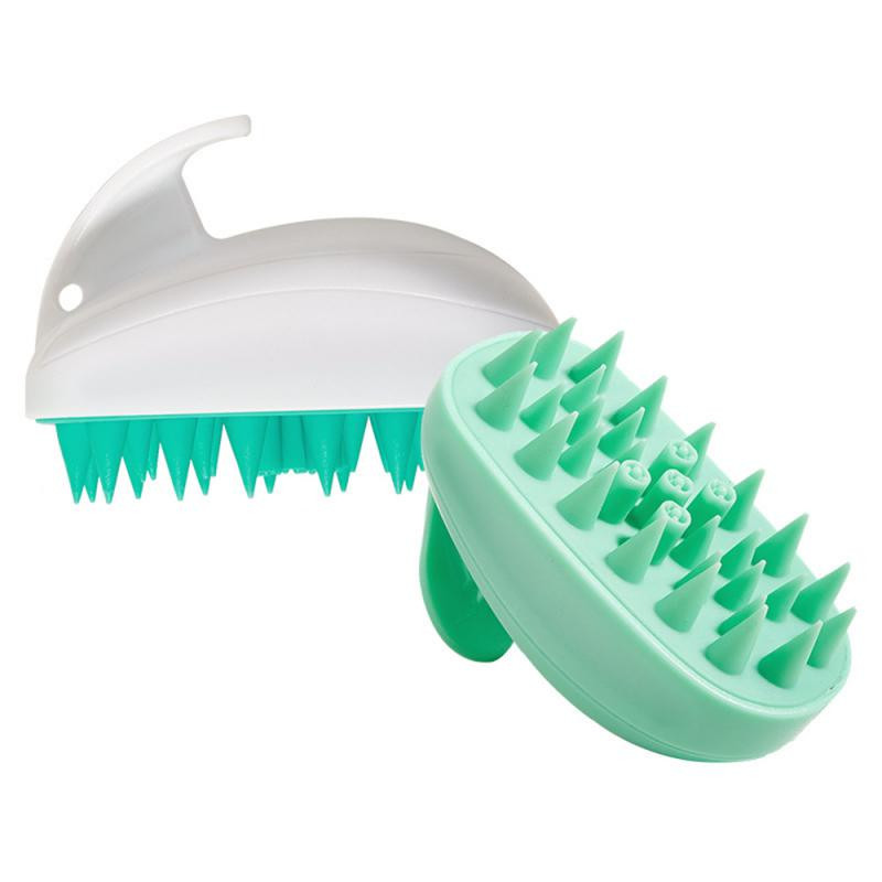 Slatki zec Silikonski šampon Vlasište Kosa Masažer vlasišta Četka za glavu Češalj Četka za pranje kose Četka za tuširanje Kupanje Spa Četka za masažu