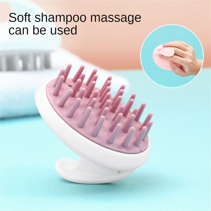 Slatki zec Silikonski šampon Vlasište Kosa Masažer vlasišta Četka za glavu Češalj Četka za pranje kose Četka za tuširanje Kupanje Spa Četka za masažu