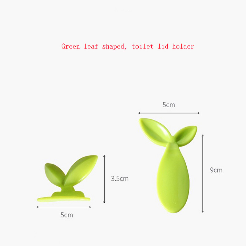 1 τεμ. Λαβή καπακιού τουαλέτας φορητή, πάστα Αντι-βρώμικο κάλυμμα βατραχοπέδιλο Φυσικά φύλλα Τύπος Αξεσουάρ μπάνιου Ανυψωτικό καθίσματος τουαλέτας