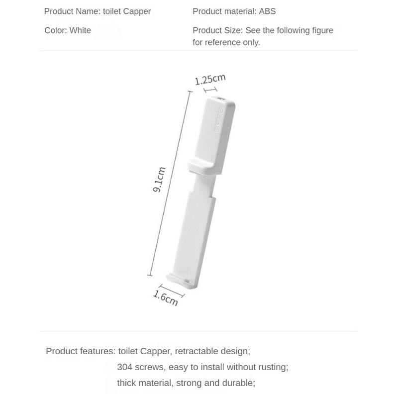 Prijenosni plastični podizači WC sjedala Dodaci za kupaonicu Closestool Ručka navlake za sjedalo Poklopac WC-a Prsten za podizanje WC dodaci