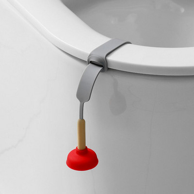 Преносимо устройство за повдигане на капака на тоалетната чиния Дръжка с пръстен на тоалетната седалка Дръжка против замърсяване Силиконова дръжка Устройство за повдигане на капака Отварачка за тоалетна