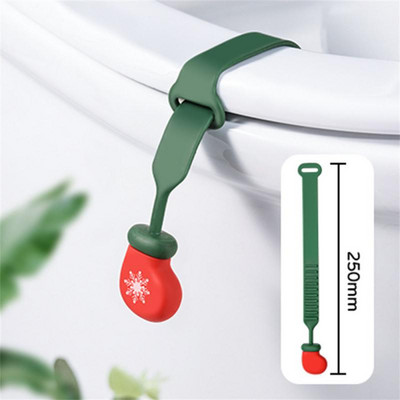 Silikoninė lengvai valoma tualeto rankena. Tualeto atvarto reguliuojamos sagties išvalymas ir sanitarinė, nuo nešvarumų apsauganti rankena