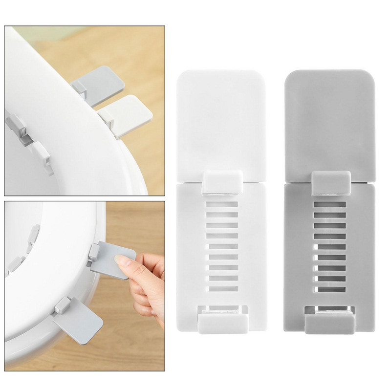 Kreatív WC hordozható WC fedél fogantyú Fürdőszoba kiegészítők