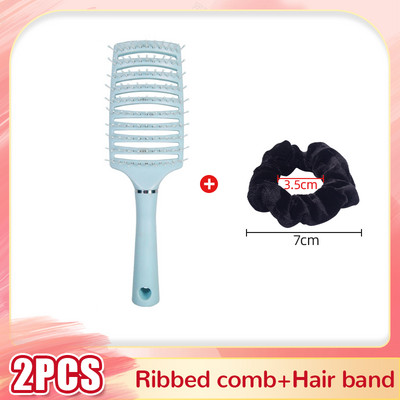 Juuksehari Juuste Peanaha Massaažikamm Naiste Märg Kuiv Lokkis Detangle Juuksehari Salongi Juuksurile Stiilitööriistad Kohevad juuksed